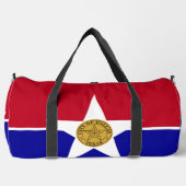 Sac à main imprimé, coupé et cousu avec le drapeau (Recto)