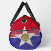 Sac à main imprimé, coupé et cousu avec le drapeau (Droite)