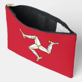 Sac à main imprimé, coupé et cousu avec le drapeau (Ouvrir)