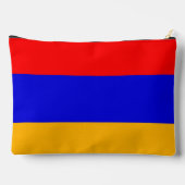 Sac à main imprimé, coupé et cousu avec le drapeau (Verso)