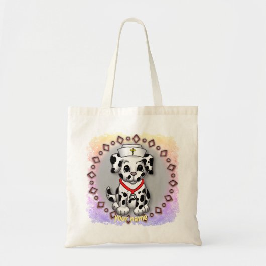 Sac à main infirmière toutou (Devant)