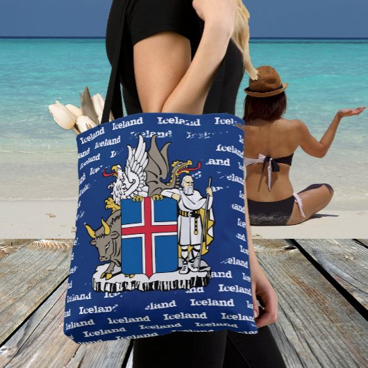 Sac à main Islande, mode de drapeau islandais