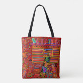 Sac à main Kuna indien de l'Arche de Noé (Dos)