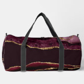 Sac à main large en agate Burgundy Gold Glitter (Recto)