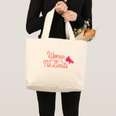 Sac à main « Les femmes n'ont pas de limites » (Devant (produit))