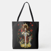 Sac à main livre d'artwork d'amant de fantasy (Devant)