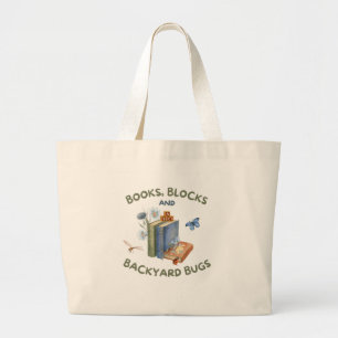 Sac à main Livres, Blocs & Insectes de jardin