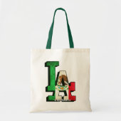Sac à main Los Angeles Drapeau Mexicain (Devant)