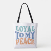 Sac à main loyal à ma paix (Dos)