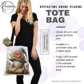 Sac à main lutin de lecture de printemps