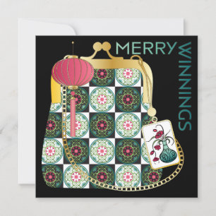 Sac à main Mah Jongg pour carte plate de vacances