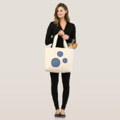 Sac à main Mandala d'eau (Devant (modèle))