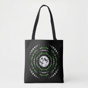 Sac à main mandala des phases lunaires