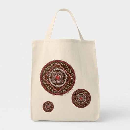 Sac à main Mandala du Bélier (Devant)