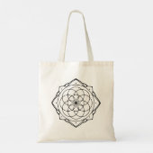 Sac à main mandala simple (Dos)