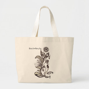 Sac à main mandala Soleil levant, Joie montante"
