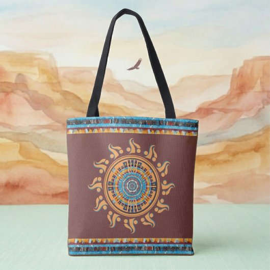 Sac à main mandala Southwest Sun