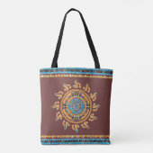 Sac à main mandala Southwest Sun (Dos)