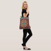 Sac à main mandala Southwest Sun (Sur le modèle)