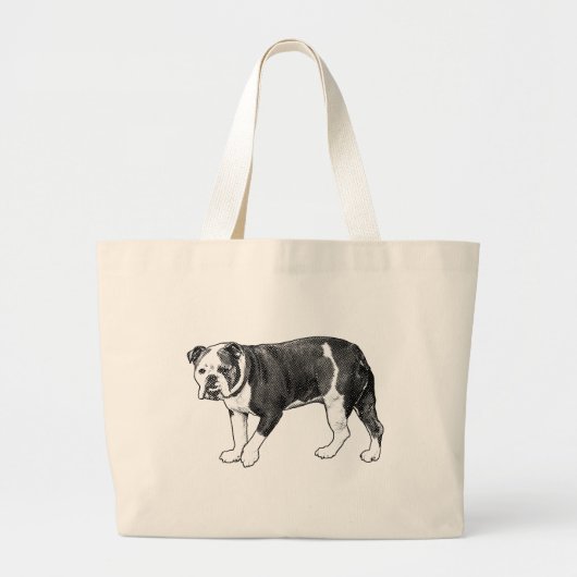 Sac à main manga points Bulldog Boldness (Devant)
