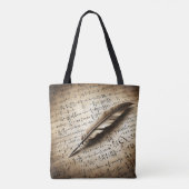 Sac à main masculin pour professeur de mathématiqu (Dos)