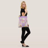 Sac à main matelassé de bureau grande taille avec  (Sur le modèle)