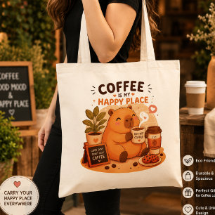 Sac à main mignon Capybara amateur de café Le ca