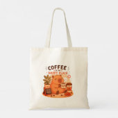 Sac à main mignon Capybara amateur de café | Le ca (Dos)