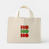 Sac à main miniature de Noël HO HO HO (Dos)
