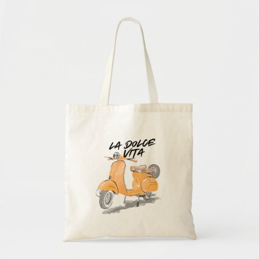 Sac à main moto LA DOUCE VIE (Devant)