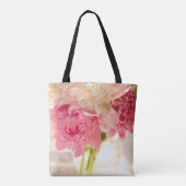 Sac à main moyen avec impression florale rose part (Dos)