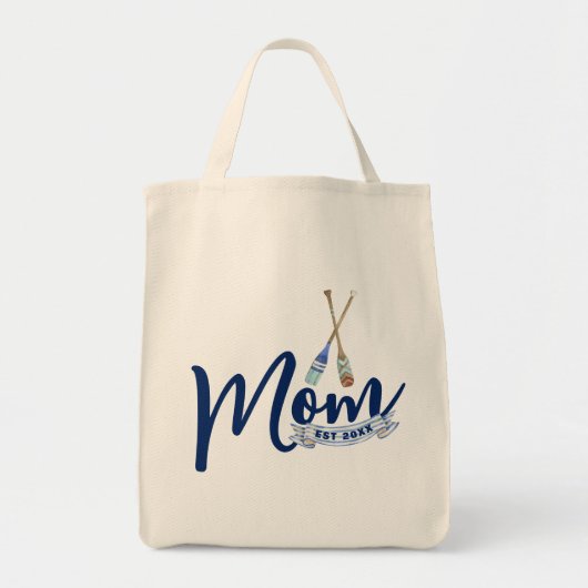 Sac à main Navy Blue Script Mom Established pour l (Devant)