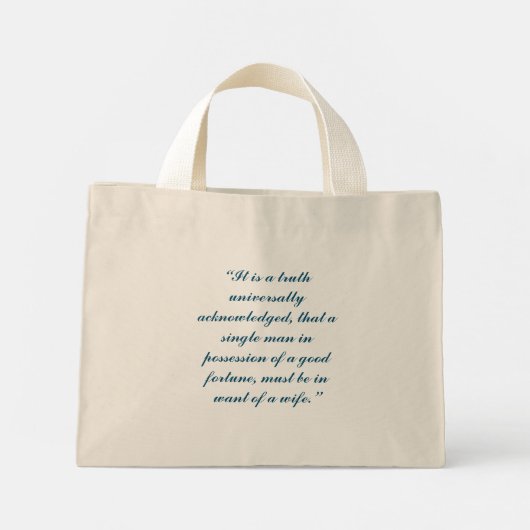 Sac à main Orgueil et Préjugés (Dos)