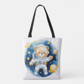 Sac à main ourson astronaute de l'espace mignon (Dos)