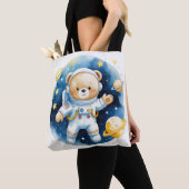 Sac à main ourson astronaute de l'espace mignon (De près)