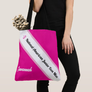 Sac à main Pageant personnalisé avec ceinture et c