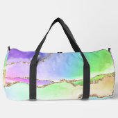 Sac à main pastel agate arc-en-ciel holographique  (Recto)