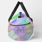 Sac à main pastel agate arc-en-ciel holographique  (Droite)
