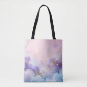 Sac à main pastel mystique - Nuages orientaux rêve (Devant)