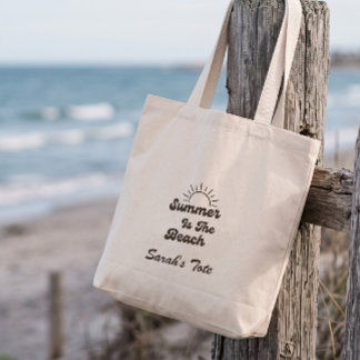 Sac à main personnalisé avec le nom « Retro Summer