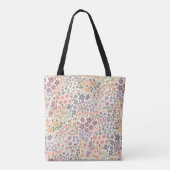 Sac à main personnalisé en patchwork floral et à c (Dos)