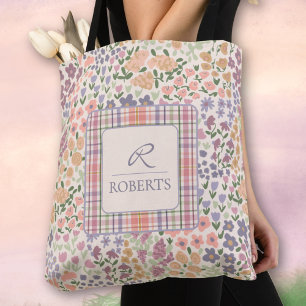 Sac à main personnalisé en patchwork floral et à c