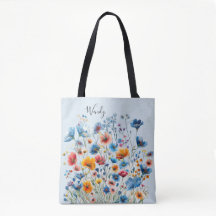 Sac à main personnalisé Le jardin de la nature