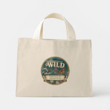 Sac à main personnalisé pour jardin sauvage pollin