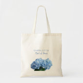 Sac à main personnalisé pour la mariée avec des fl (Devant)