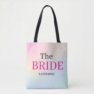 Sac à main personnalisé pour la mariée avec ombre