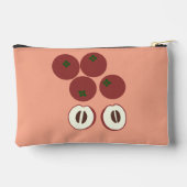 Sac à main petite pomme de velours (Verso)