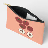 Sac à main petite pomme de velours (Ouvrir)