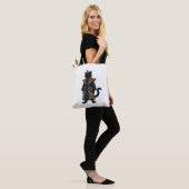 Sac à main Pharaoh Black Cat (Sur le modèle)