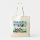 Sac à main phare de joie chrétienne (Dos)